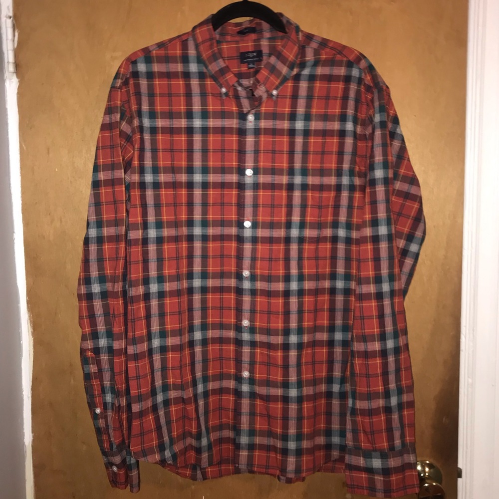 J. Crew Men’s lightweight flannel